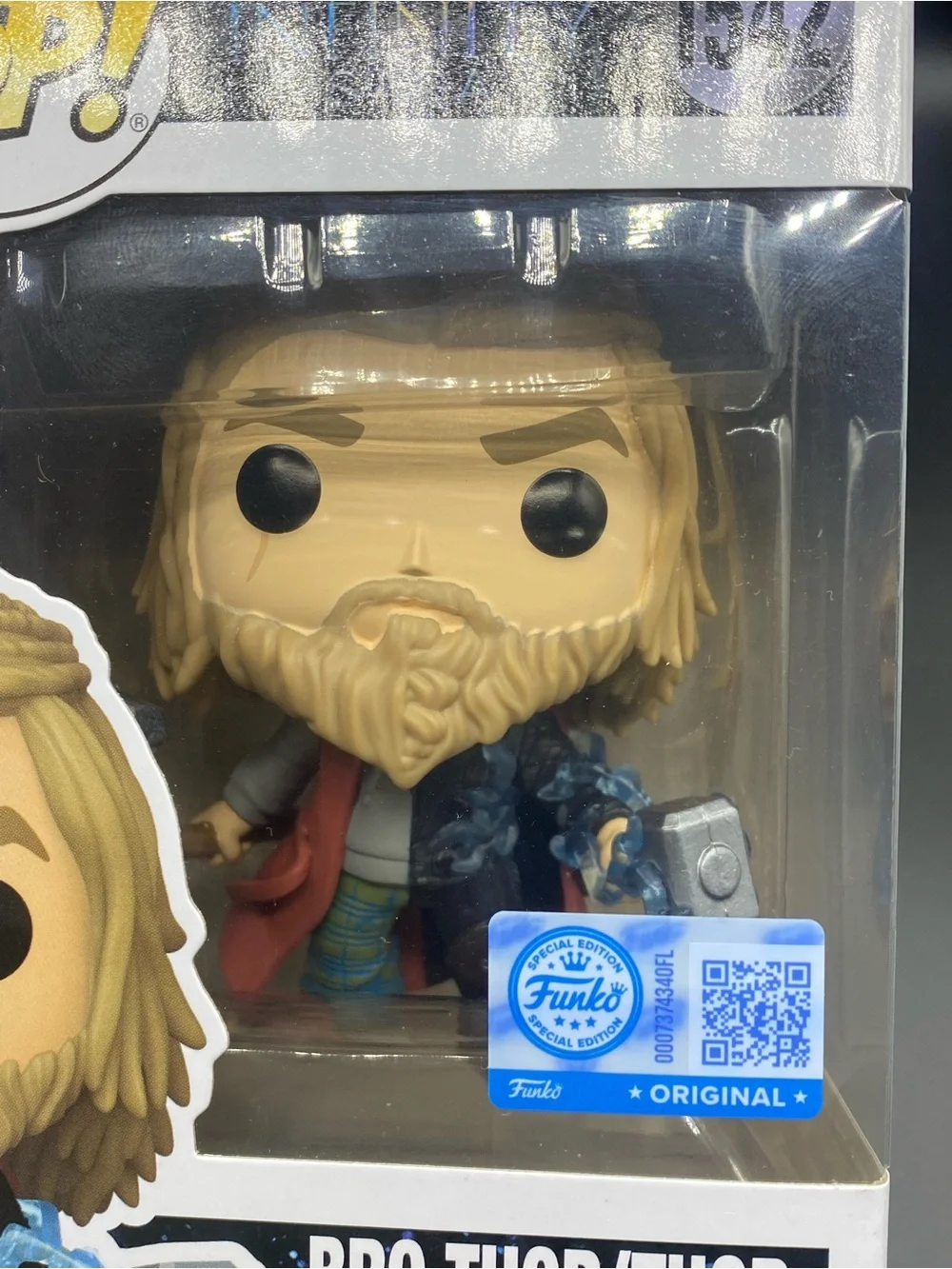 Funko Pop! Vinyl: Marvel - Bro Thor/Thor Infinity Saga  - #1542 w/Protector NEW